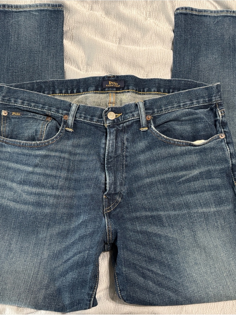 Polo by Ralph Lauren Men’s Medium Blue Straight-Leg Jeans 34x30